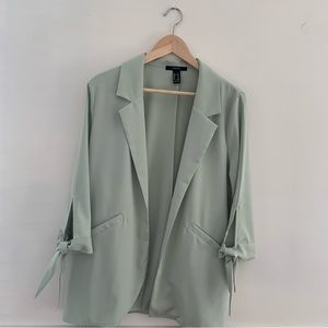 Forever 21 Mint green lightweight blazer